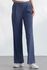 Cielcoco CLWP9157 Pantalon large en tissu côtelé Sorona _ BLEU CHARBON _ Fabriqué en Corée
